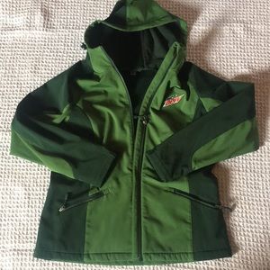 NWOT Port Authority Large Mountain Dew Ladies Jacket